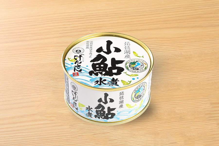 小鮎水煮缶詰