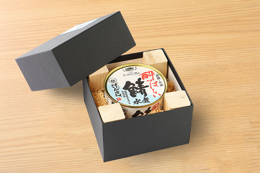 酔っ払いさば水煮缶詰