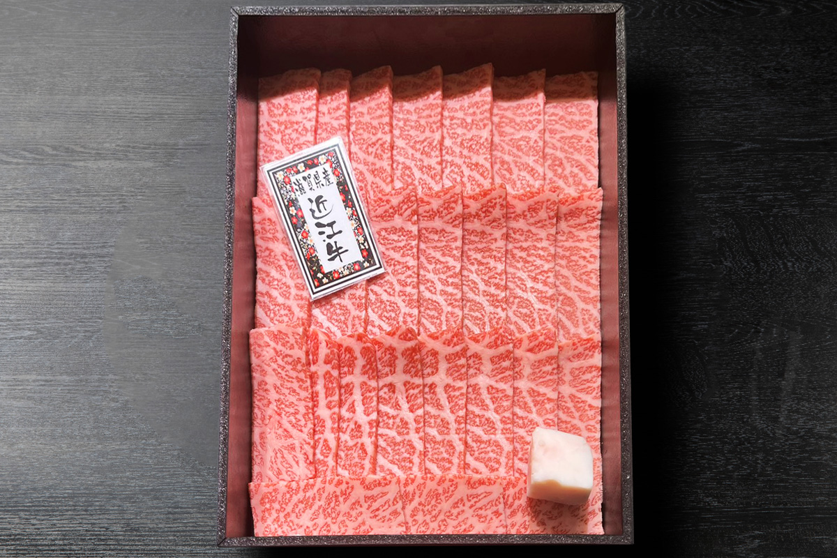 【げんさん父の日企画】滋賀県産近江牛モモ・カタ 焼肉用350g