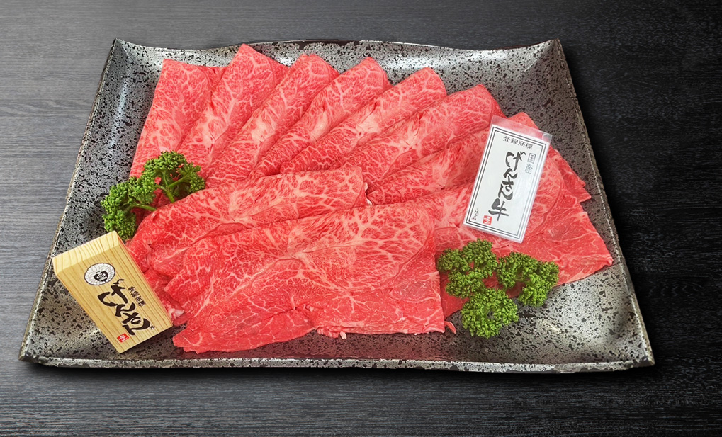 【2025中元・夏ギフト】すき焼・しゃぶしゃぶ用セット(霜降ロース)　1.0kg
