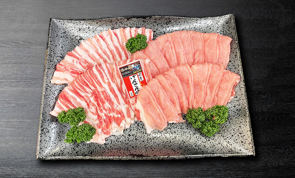 【2025中元・夏ギフト】冷しゃぶ用セット(豚ロース・豚バラ)1.0kg