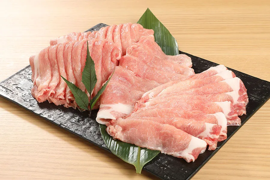 肉のげんさんで販売している豚肉